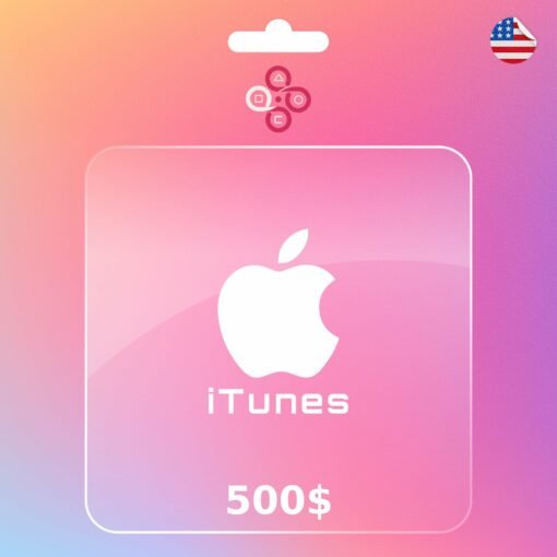 آيتونز أمريكي (500$)